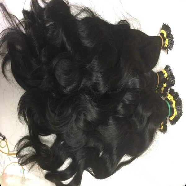 Raw Indian Itips for Microlinks (Comes in WAVY, CURLY, & KINKY STRAIGHT